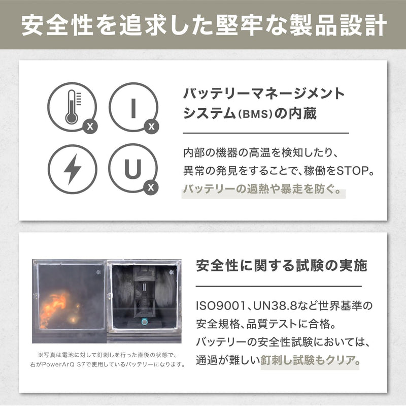 PowerArQ S7 ポータブル電源 716Wh