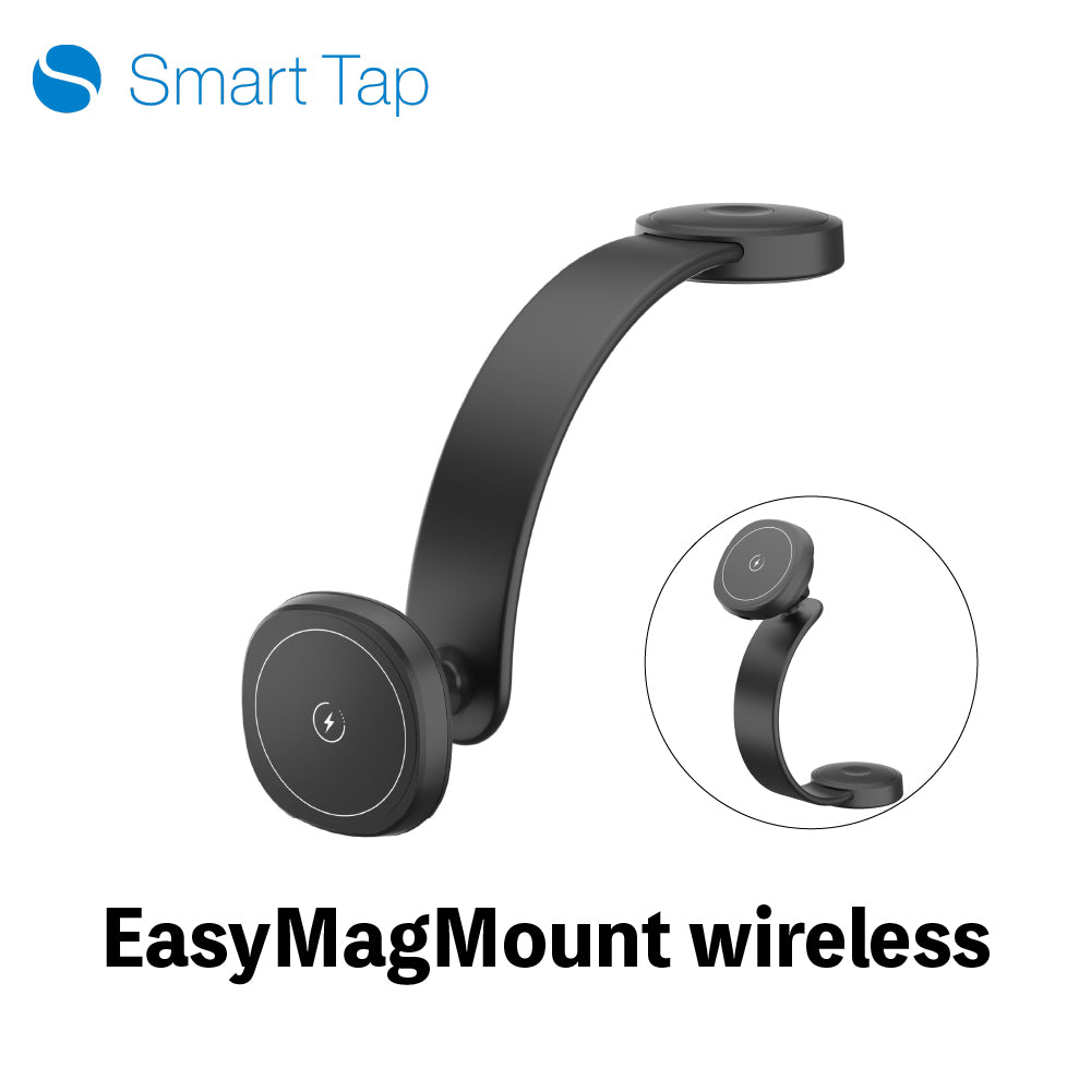 EasyMagMount wireless スマホホルダー Qi2 Magsafe 車載 – PowerArQ