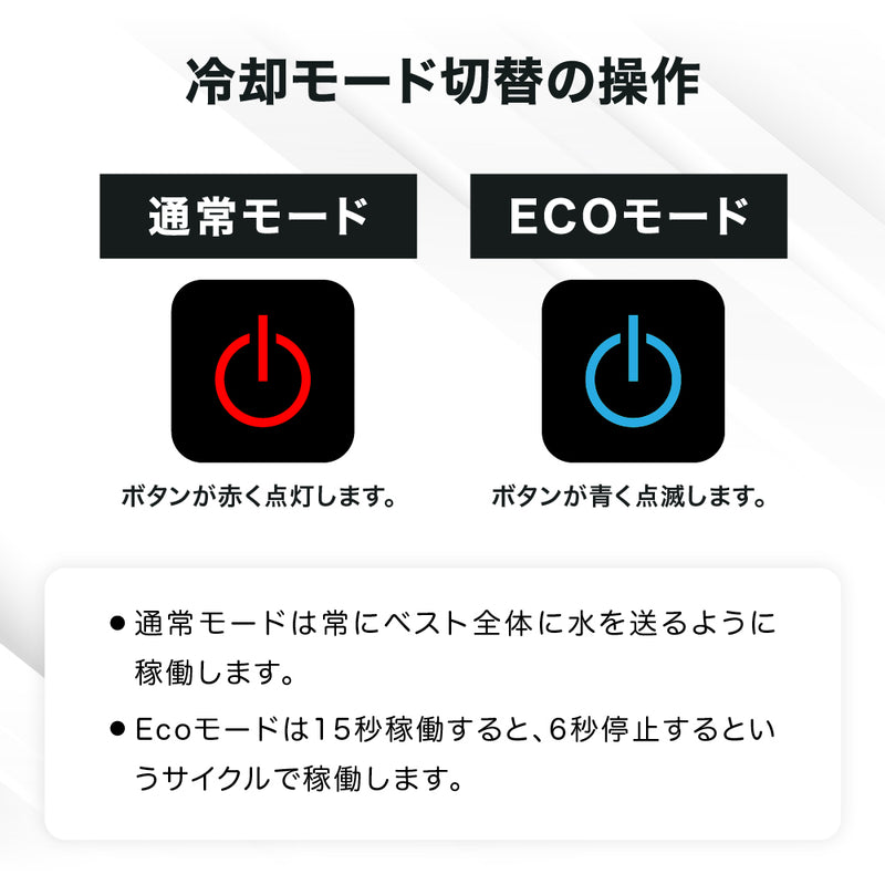 PowerArQ Cooling Vest 冷却ベスト 水冷ベスト クールベスト