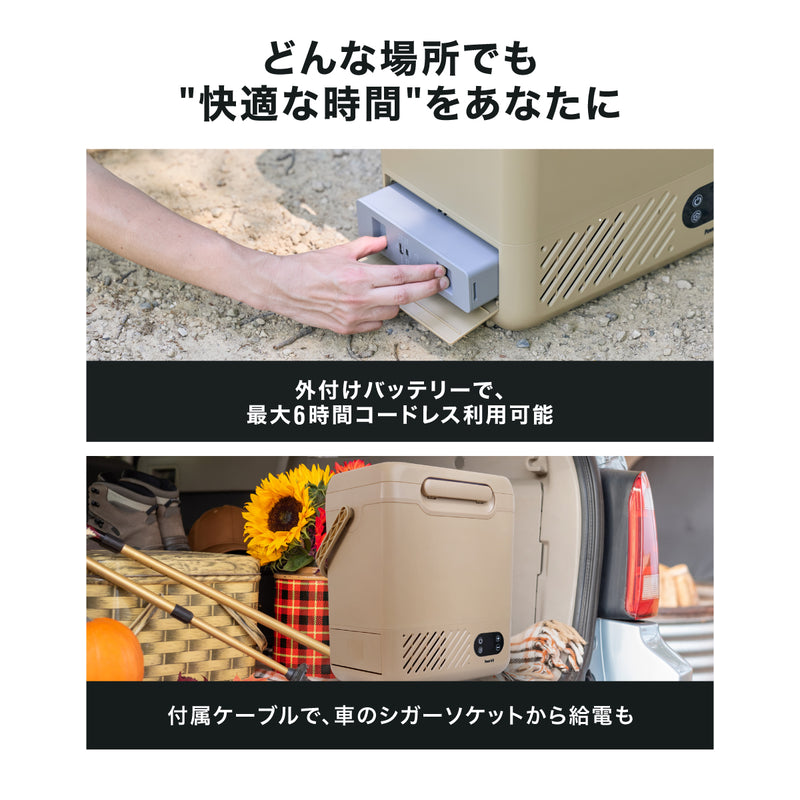 ICEBERG 12L 車載冷蔵庫 ポータブル冷蔵庫