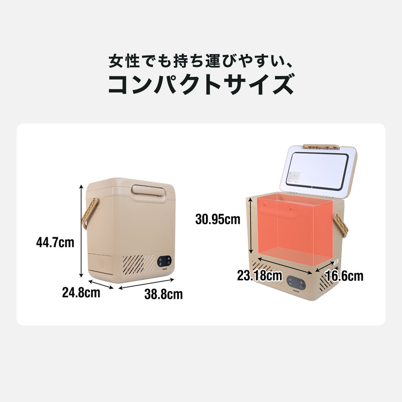 ICEBERG 12L 車載冷蔵庫 ポータブル冷蔵庫