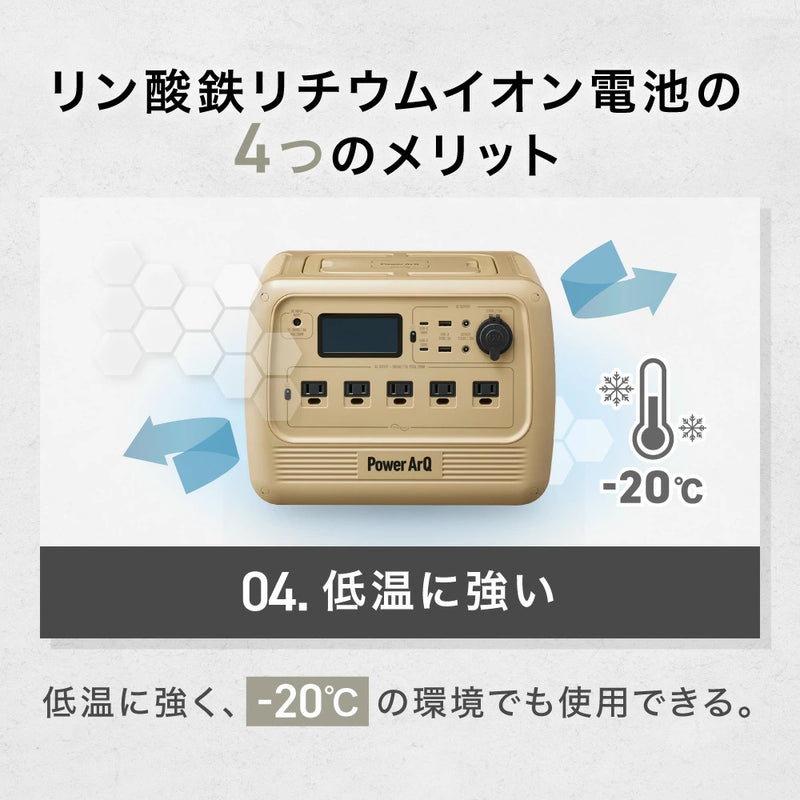 PowerArQ S7 ポータブル電源 716Wh