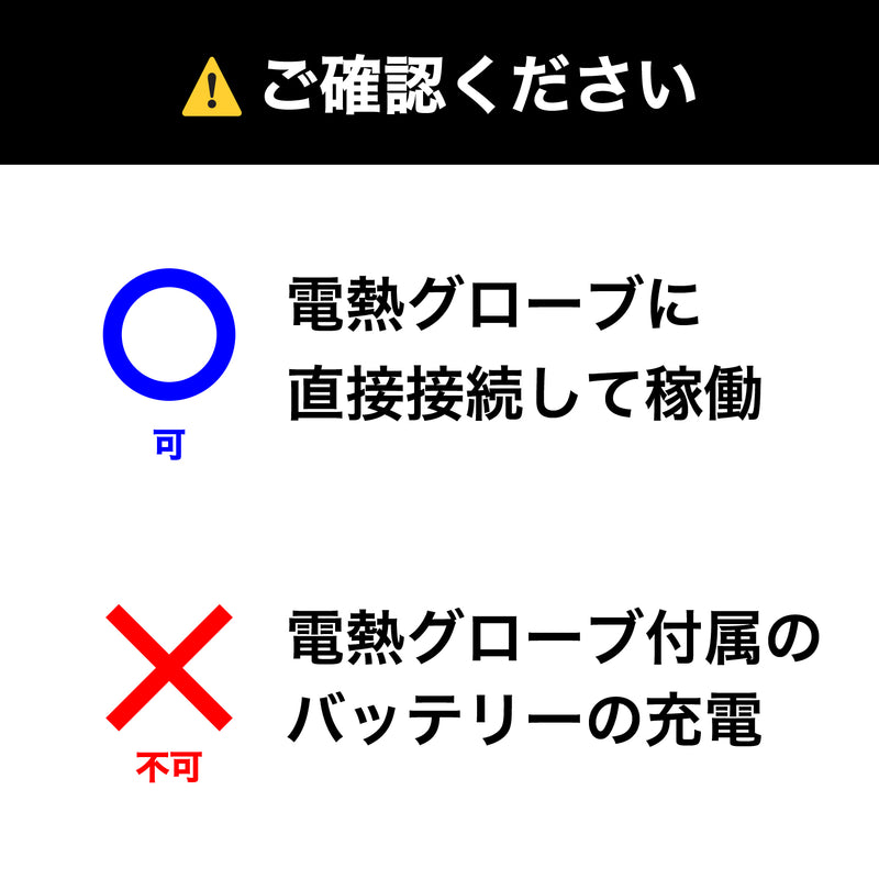 PowerArQ 電熱グローブ専用 シガーソケットケーブル