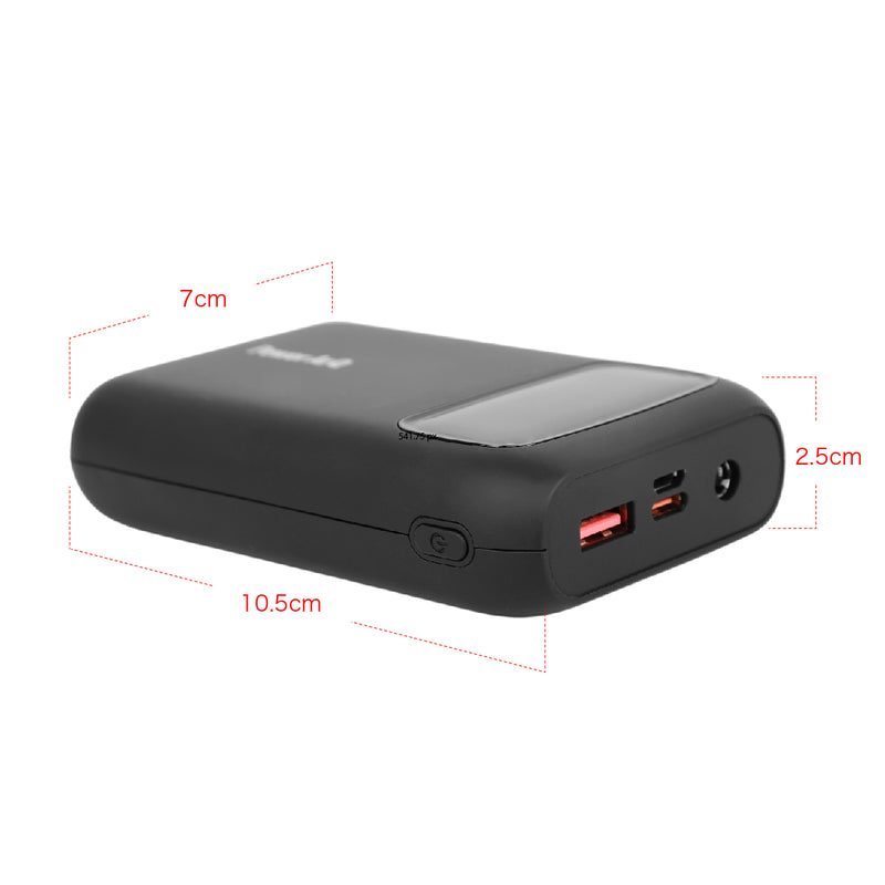 モバイルバッテリー <3.65V/15,000mAh or 10.95V/5,000mAh 54.75Wh>【 出力 DC USB Type-A Type-C / 入力 Micro Type-C 】KXGL-B20G