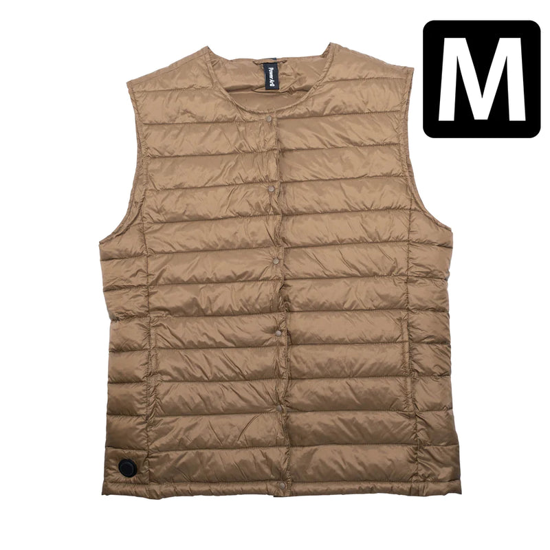 【整備済み】PowerArQ Electric Heating Vest 電熱ベスト 洗える ベージュ Mサイズ