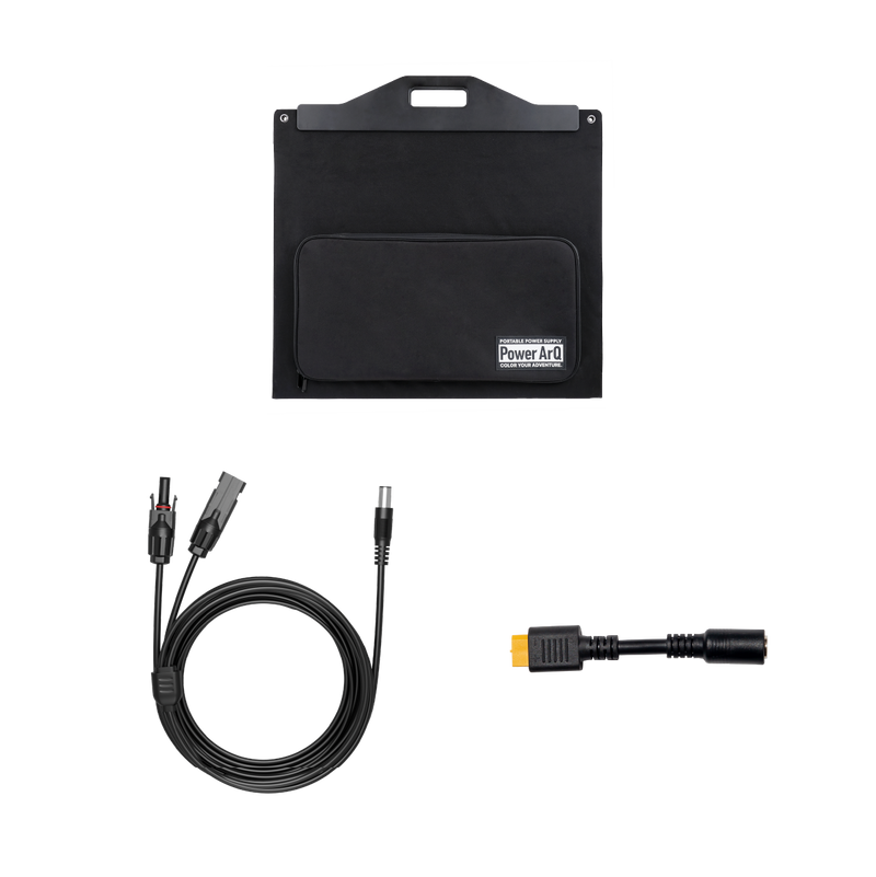 PowerArQ Solar 120W ソーラーパネル 折りたたみ式