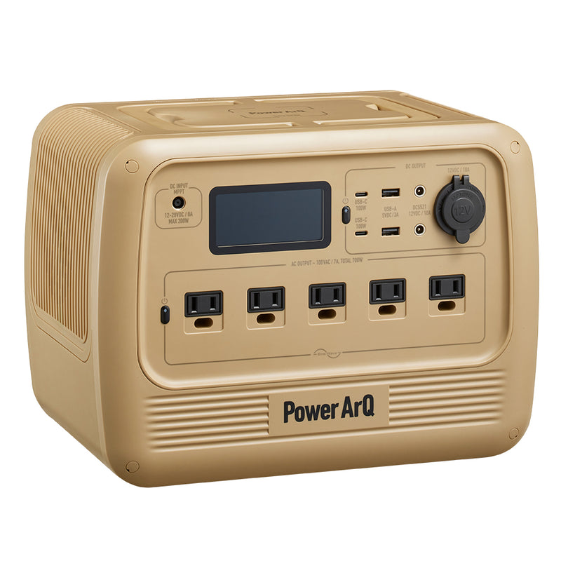 【整備済み】PowerArQ S7 コヨーテタン ポータブル電源 716Wh
