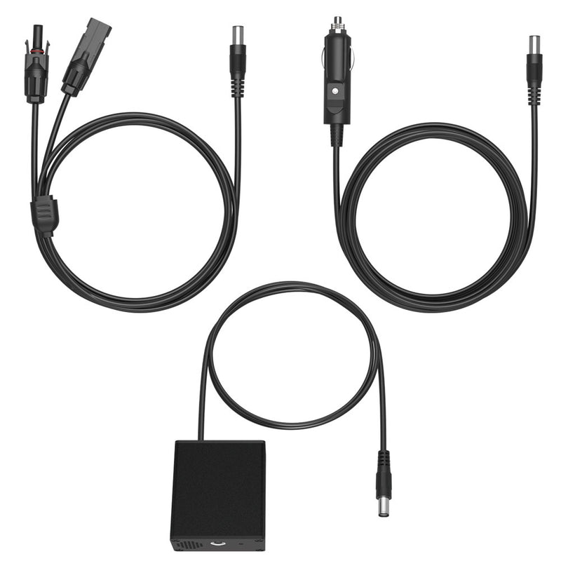 シガーソケット & MC4 急速充電用変換アダプター & ケーブルセット(型番:STSL300)