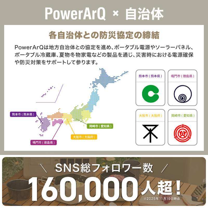 PowerArQ Ice Cube Maker ポータブル製氷機 コヨーテタン