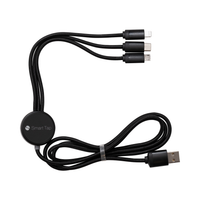 3in1 充電 ケーブル 14cm