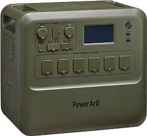 【整備済み】PowerArQ Max オリーブドラブ ポータブル電源 2150Wh