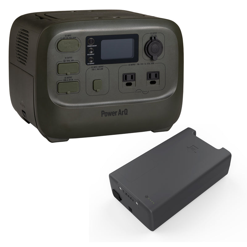 特別販売ページ用）PowerArQ 3 バッテリーセット 1110Wh（555Wh + 555Wh）