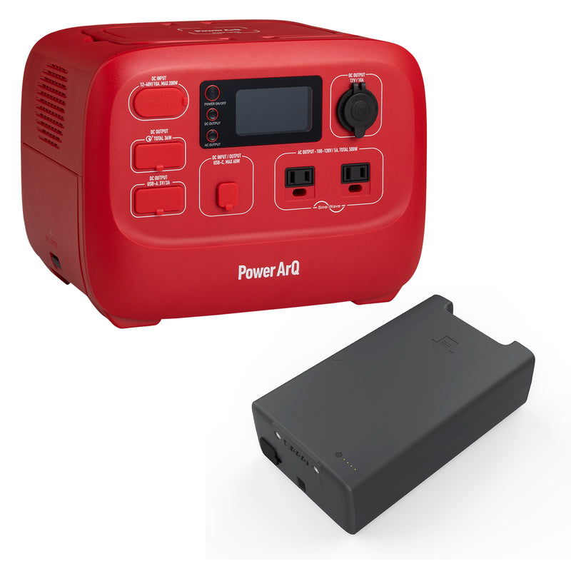 特別販売ページ用）PowerArQ 3 バッテリーセット 1110Wh（555Wh + 555Wh）