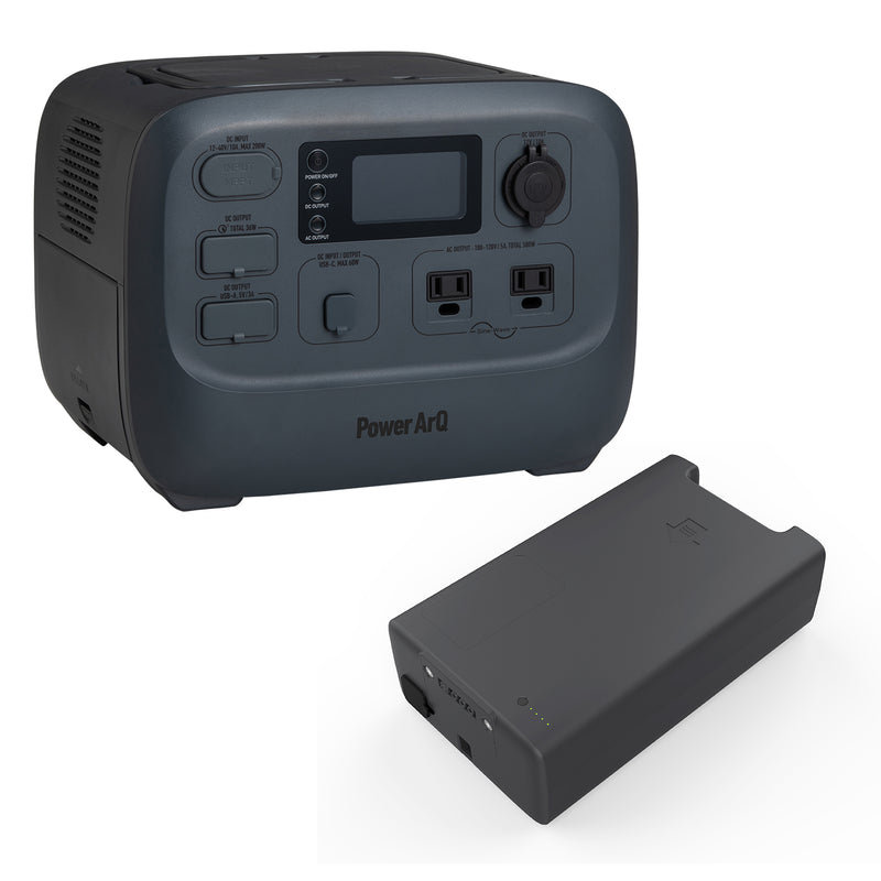 特別販売ページ用）PowerArQ 3 バッテリーセット 1110Wh（555Wh + 555Wh）